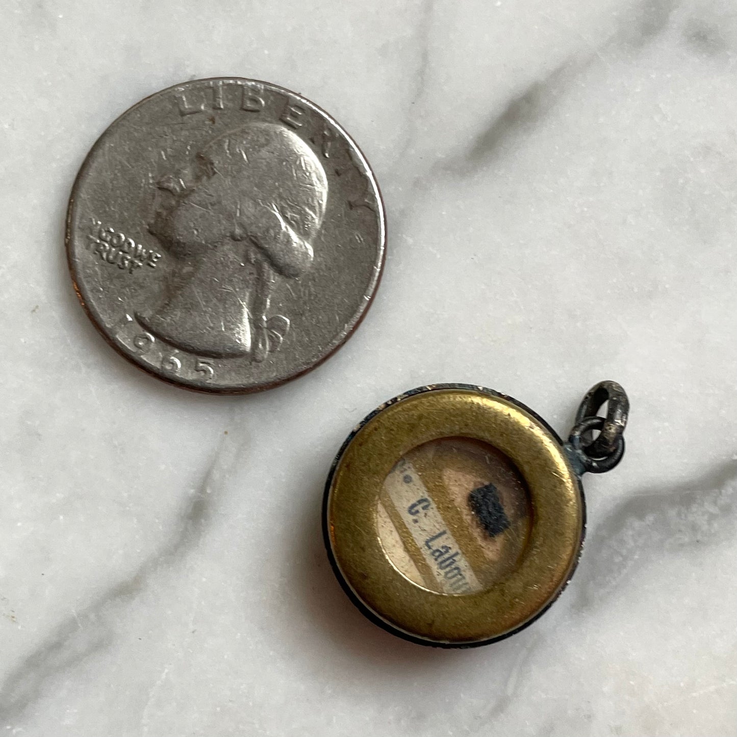 Antique Cloth Touched Relic | St. Catherine Laboure