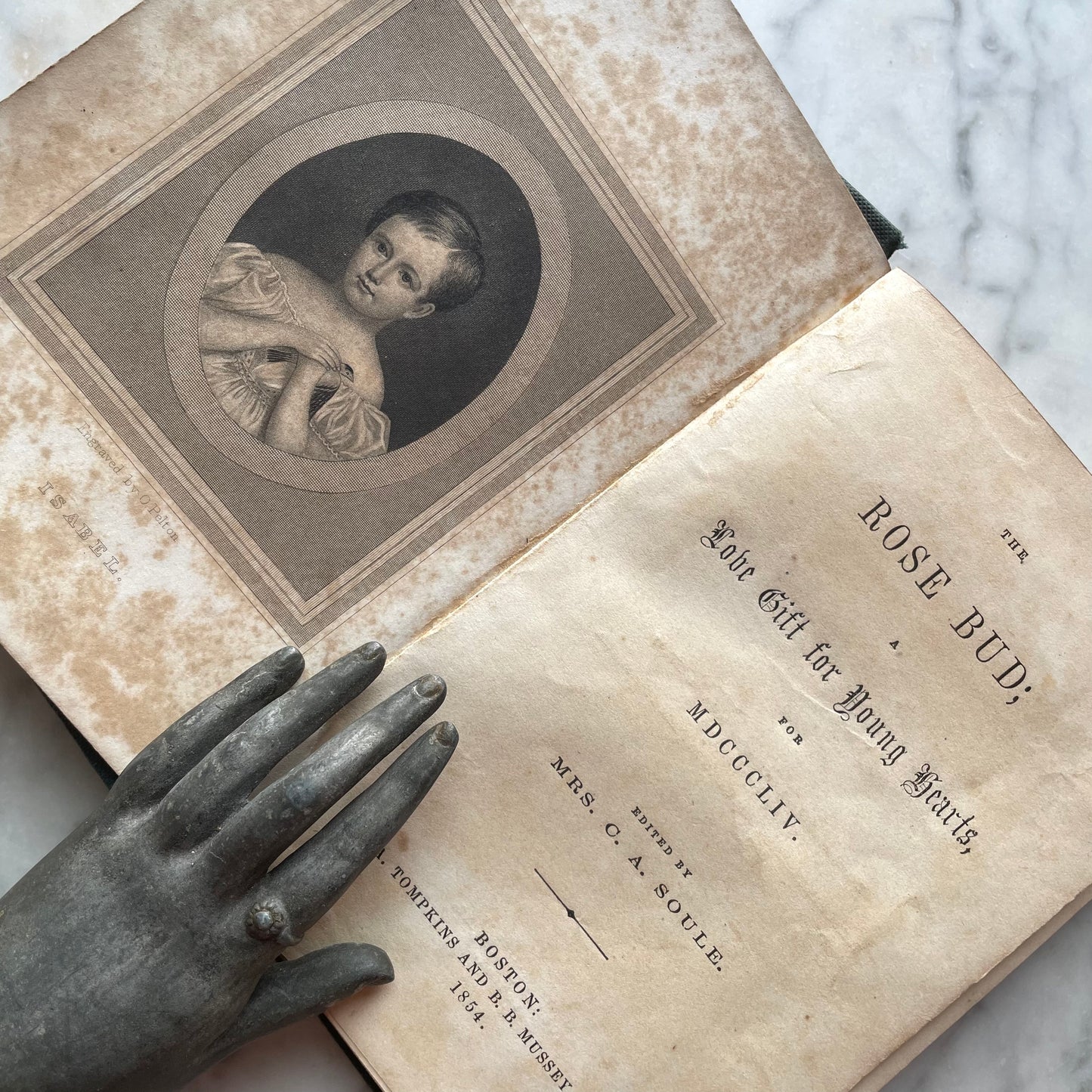 The Rosebud: A Love Gift for Young Hearts | 1854 | Mourning & Consolation