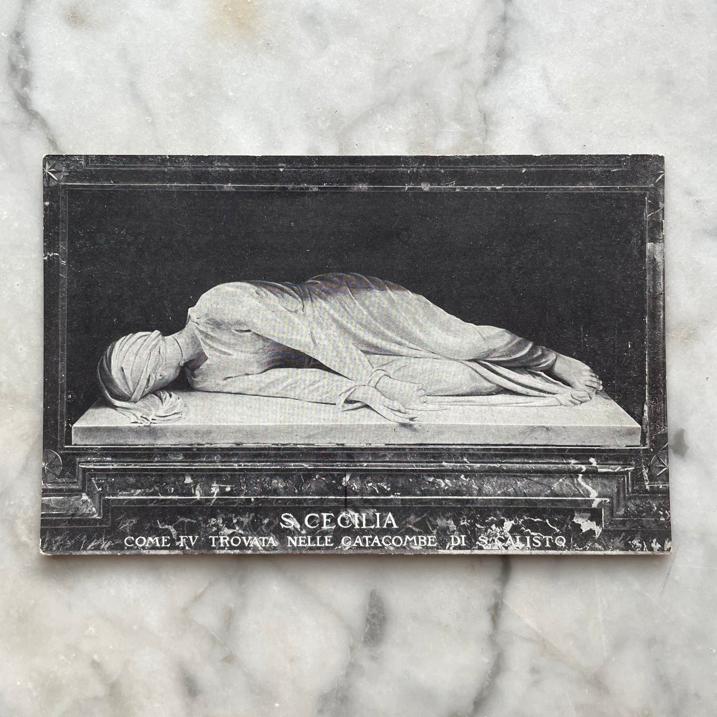 Antique St. Cecilia Postcard
