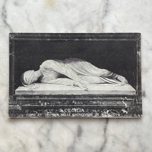 Antique St. Cecilia Postcard