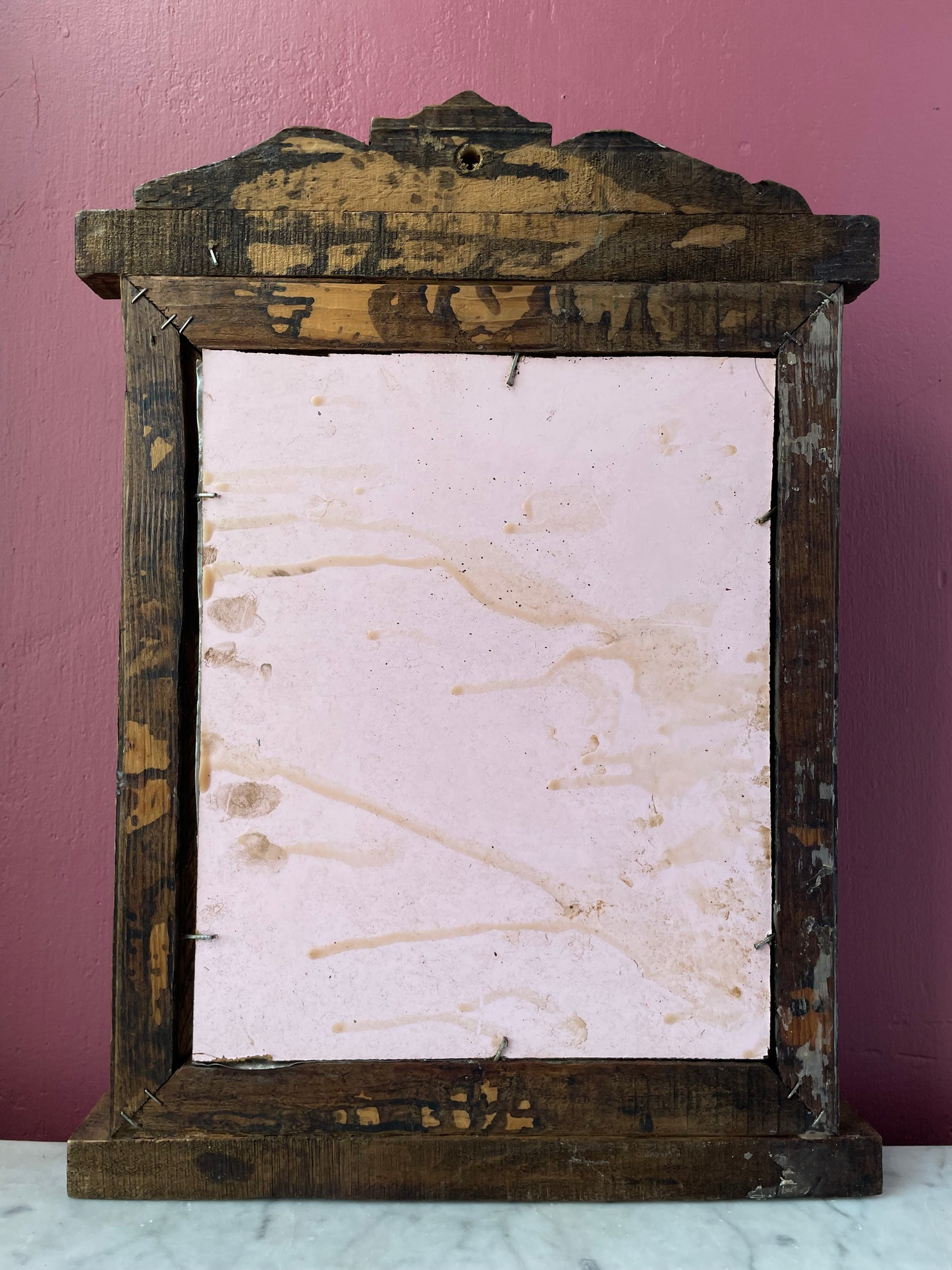 Vintage Mexican Madonna in Nicho