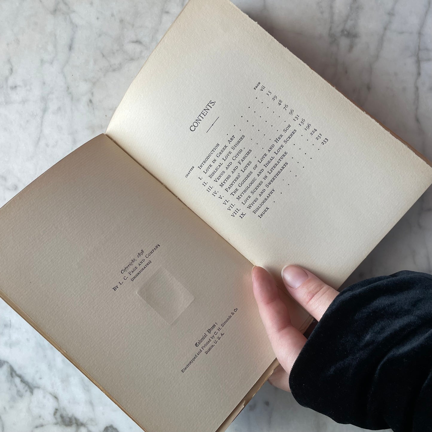 Art Lover’s Series | Page Company| Aesthetic Movement | 1898