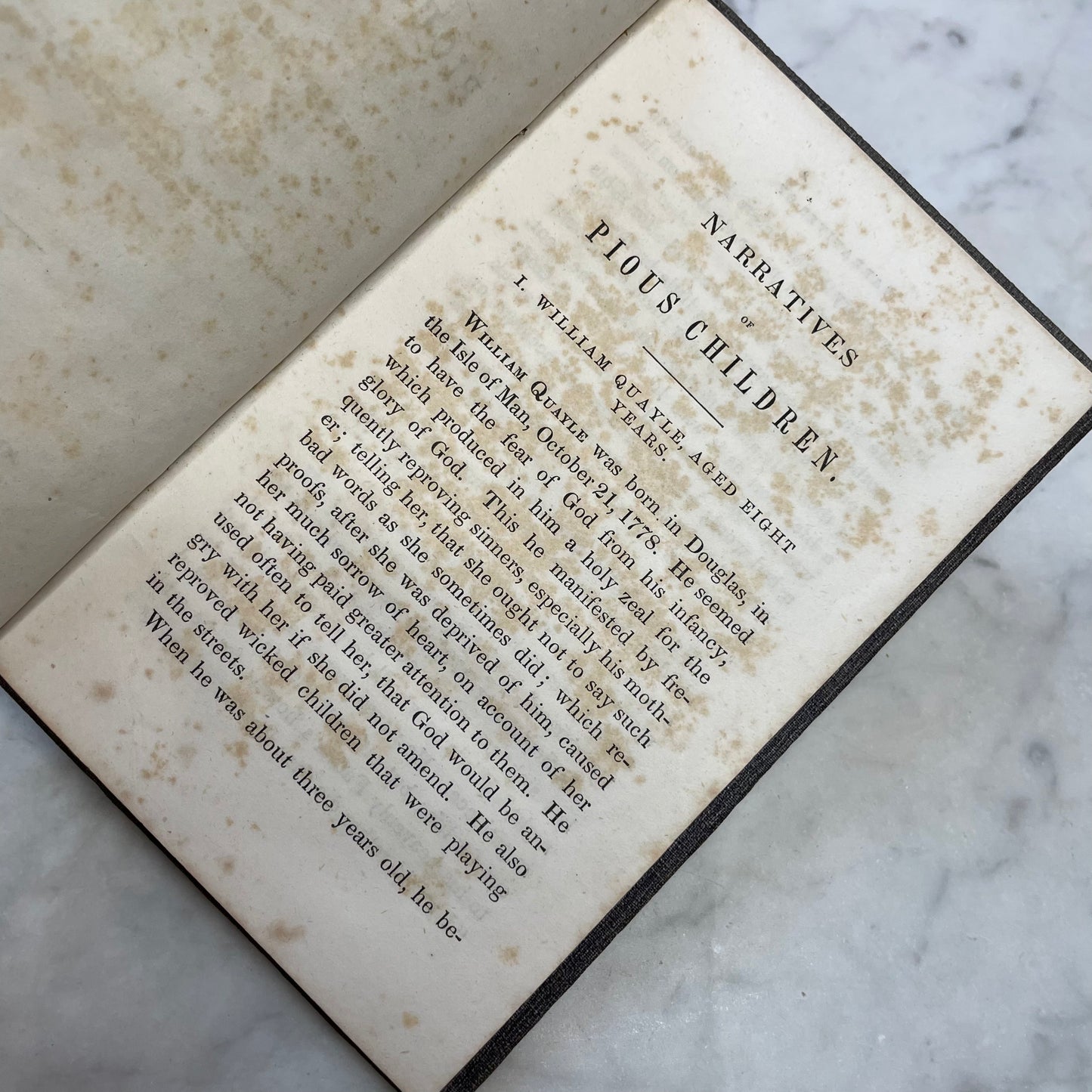 Victorian Mourning Book | Narratives of Pious Children