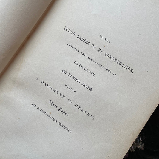 Catharine | Victorian Mourning Book | 1859