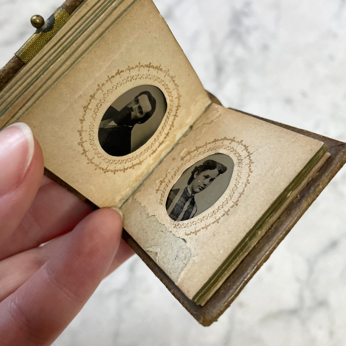 Victorian Gem Tintype Photo Album | “Fairy Album”