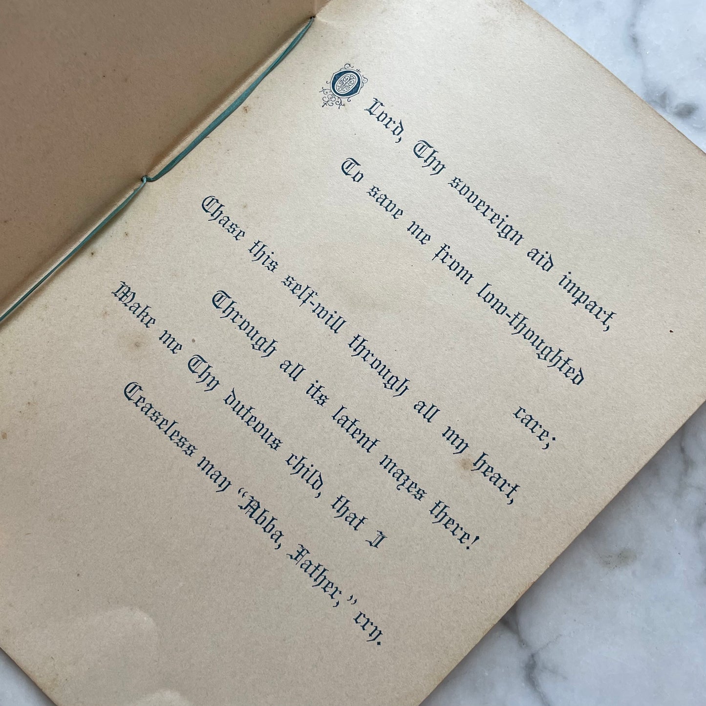 Supplication | Victorian Devotional Booklet