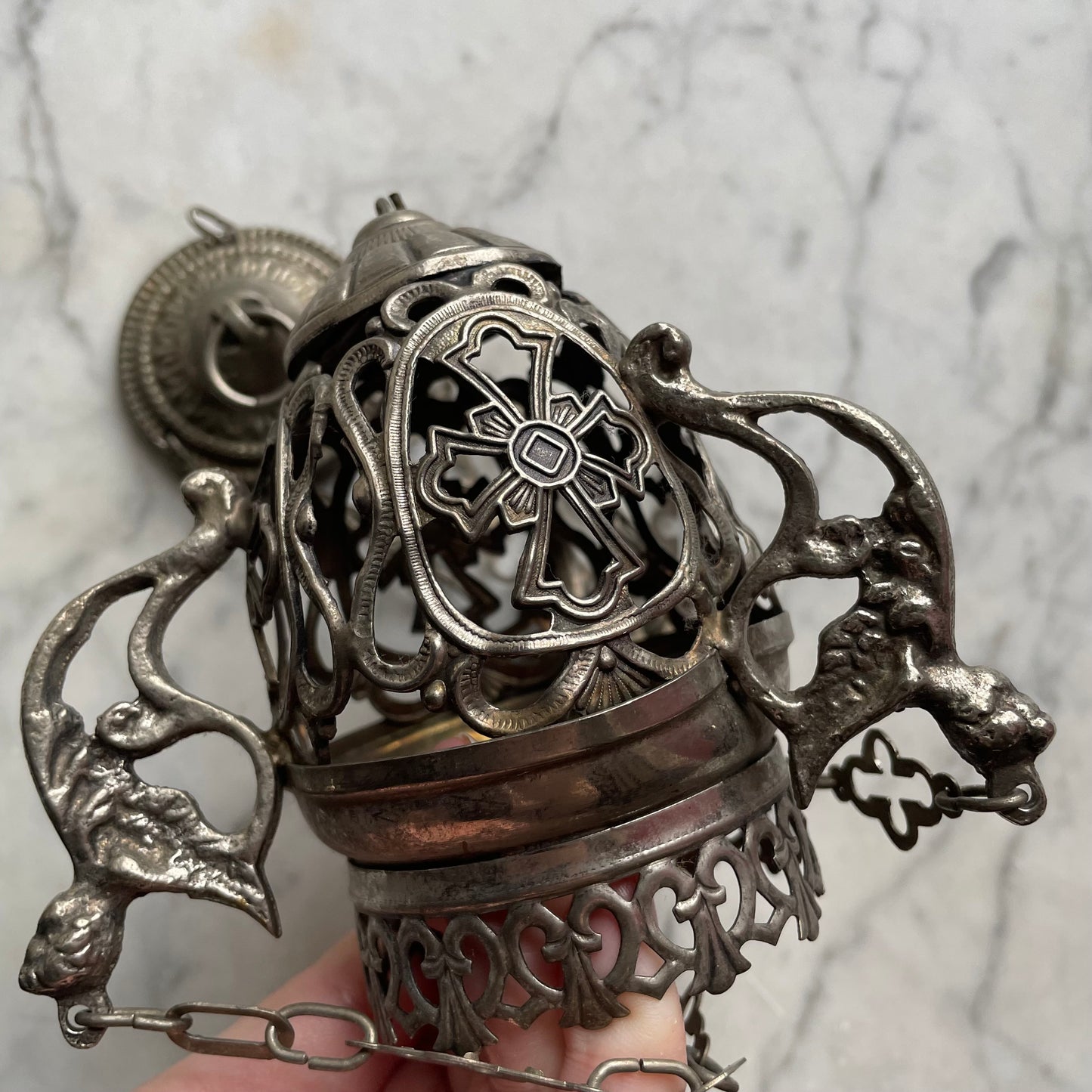 Vintage Hanging Candleholder