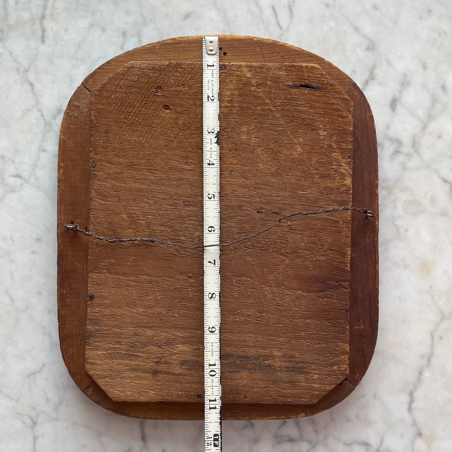 Victorian Arched Wood Victorian Mirror