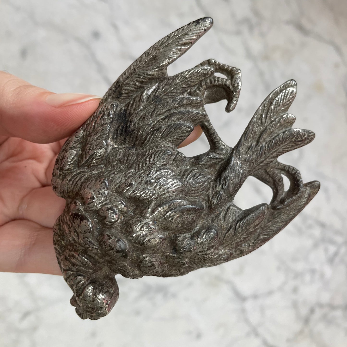 Antique Dead Bird Paperweight
