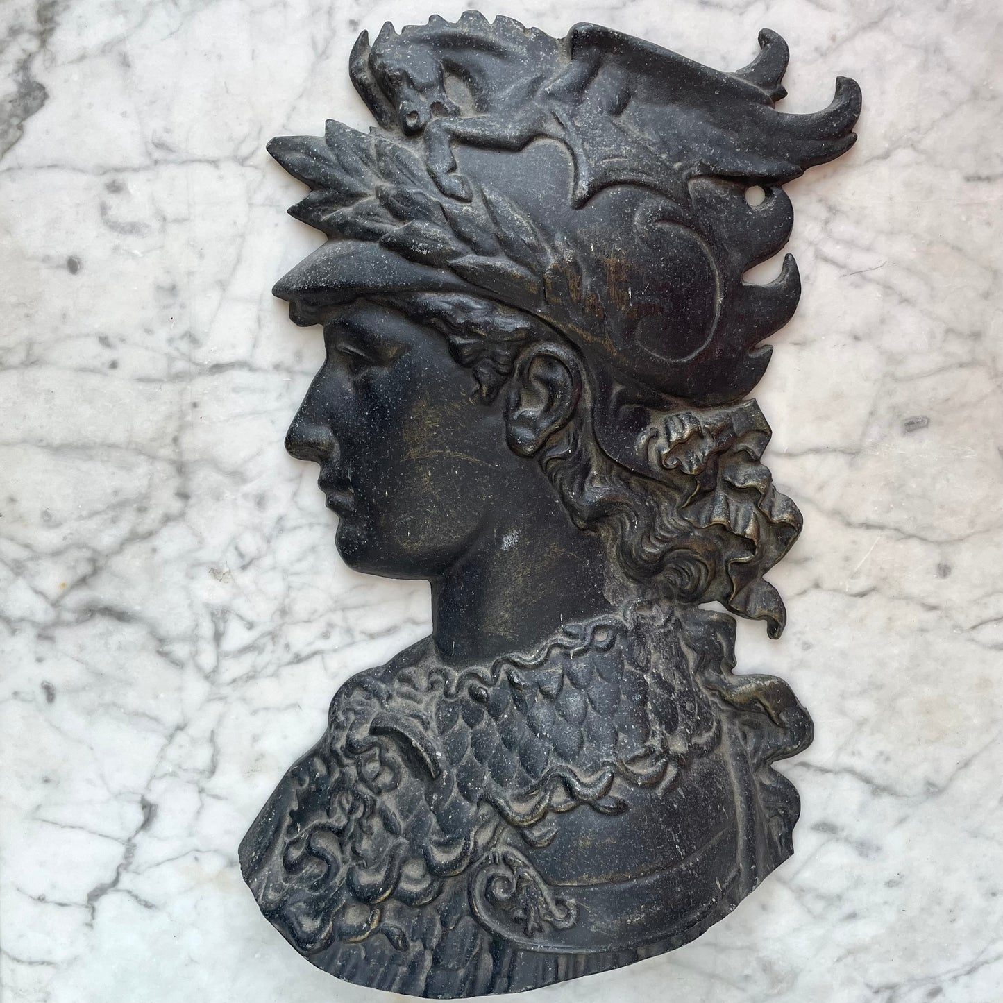 Athena | Large Vintage Plaque