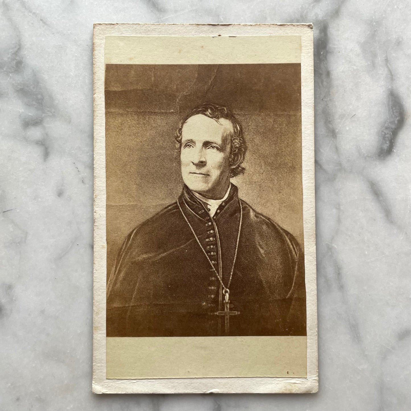 John Hughes | Archbishop of New York | Antique CDV