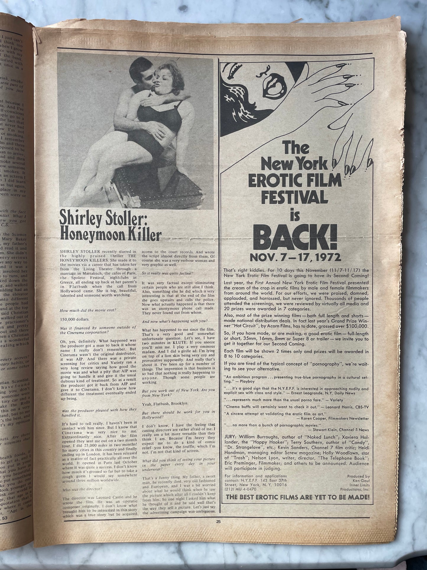 Andy Warhol’s Interview Magazine | Peter O’Toole | October, 1972