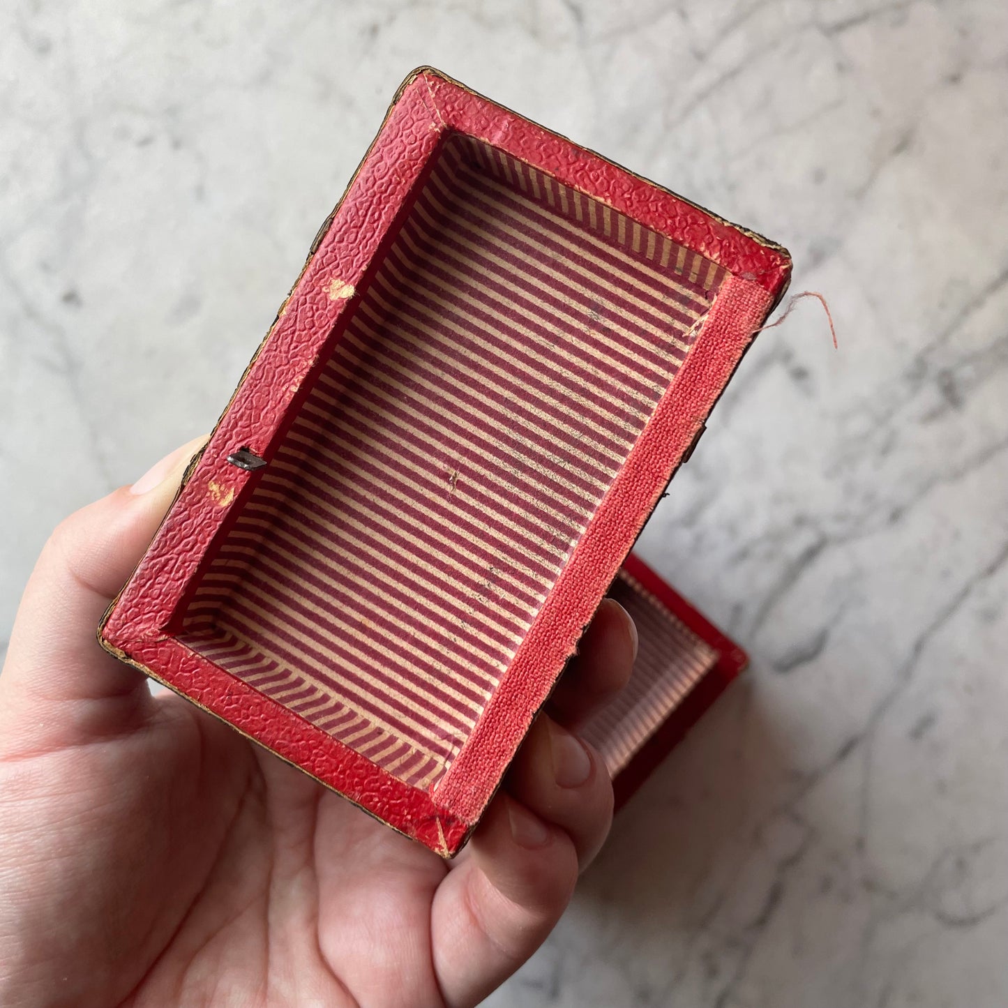 Antique Doll Trunk