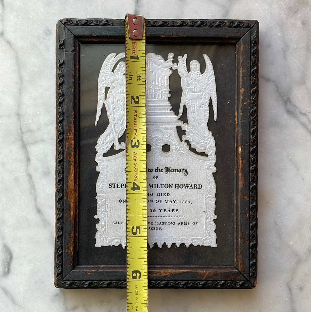 Victorian Mourning Die Cut