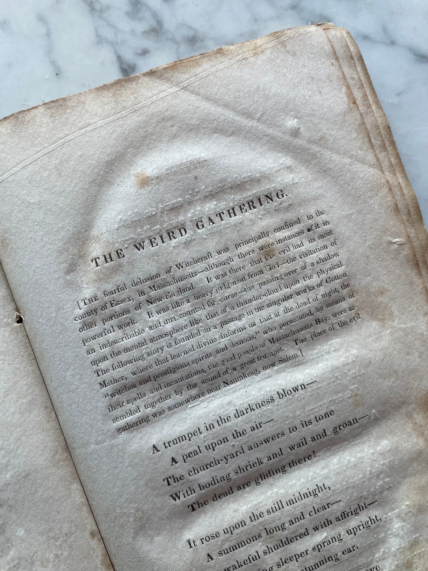 Legends of New England | First Edition | Uncorrected | John Greenleaf Whittier | 1831