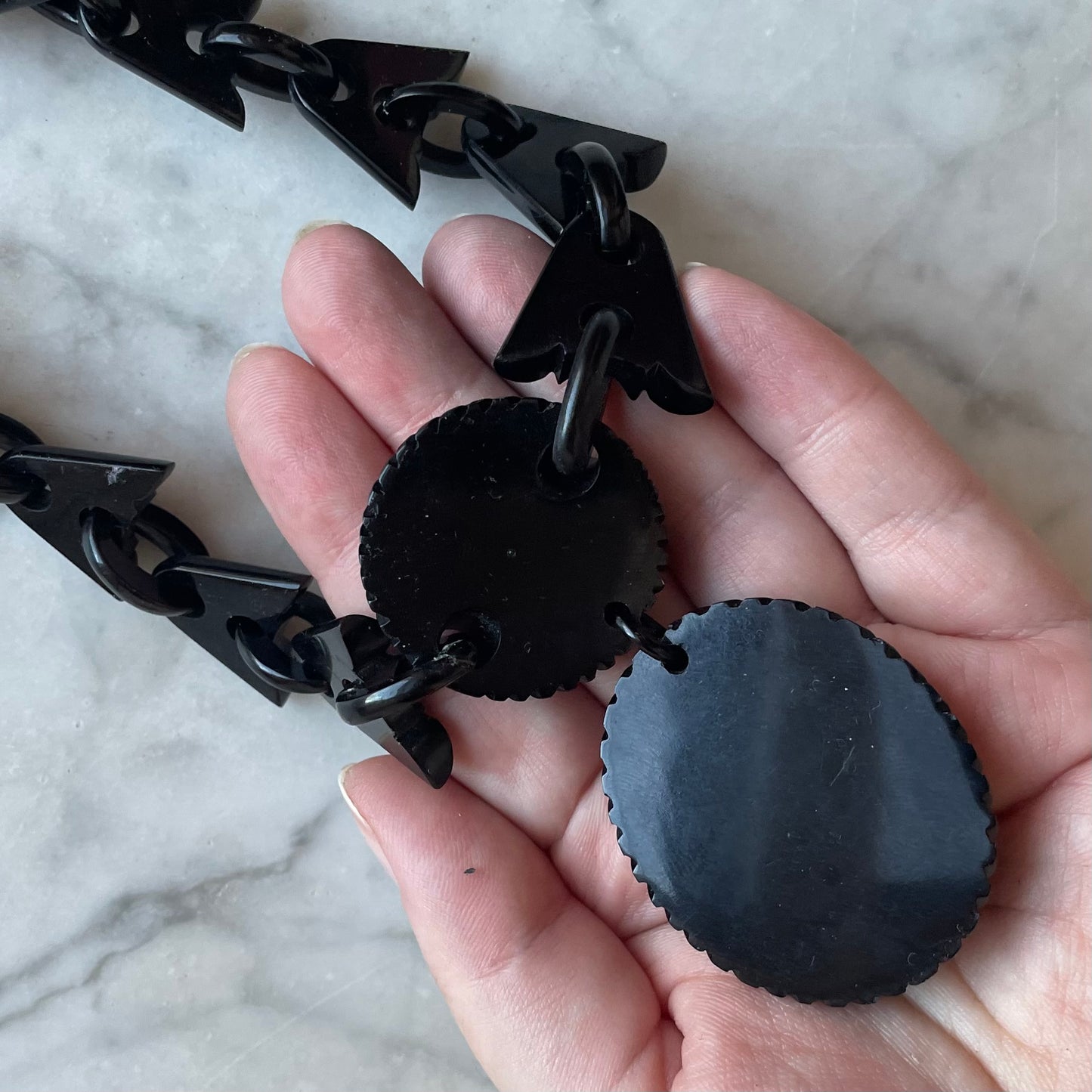 Victorian Mourning Necklace | In Memory Of