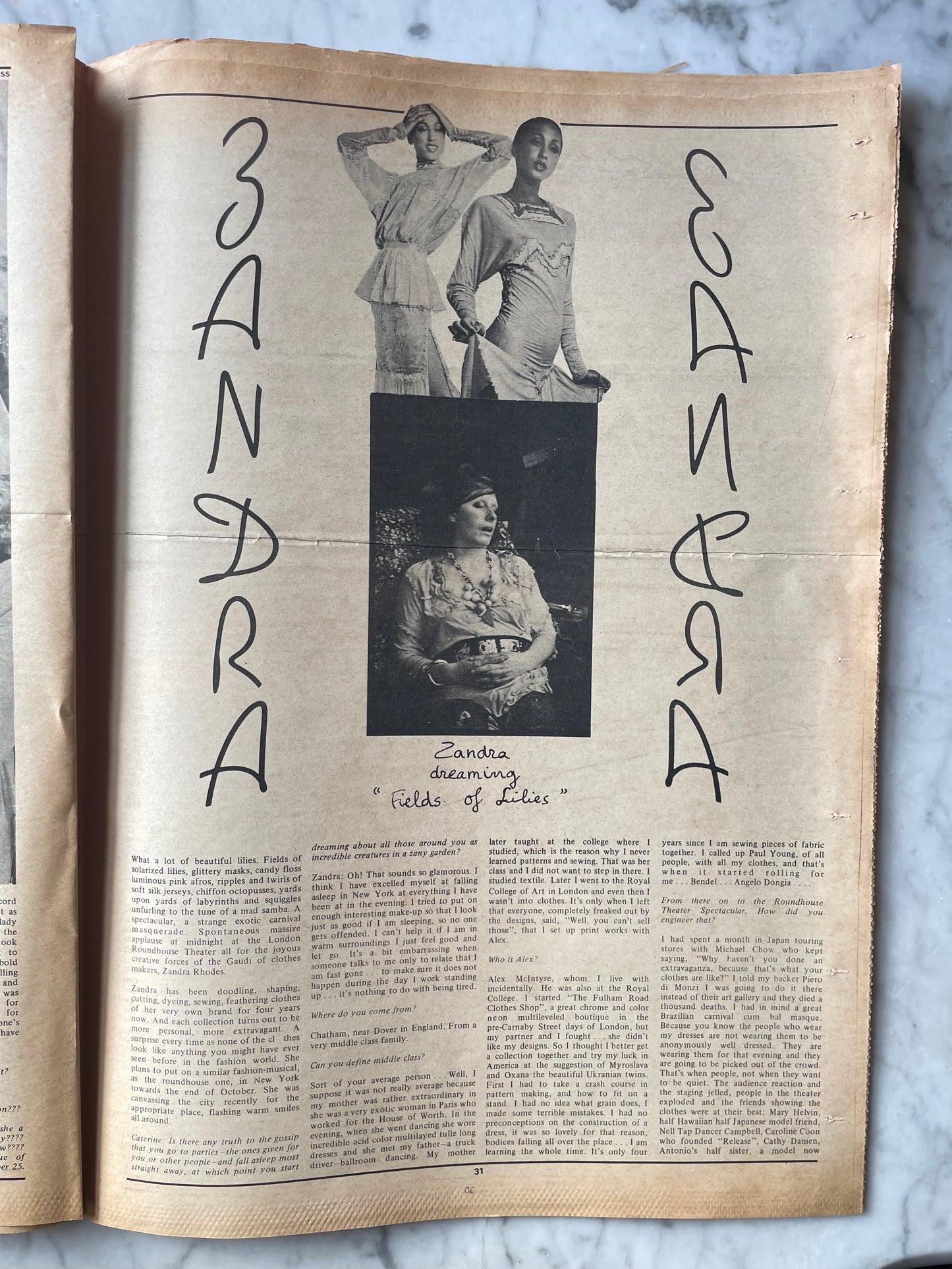 Andy Warhol’s Interview Magazine | Peter O’Toole | October, 1972