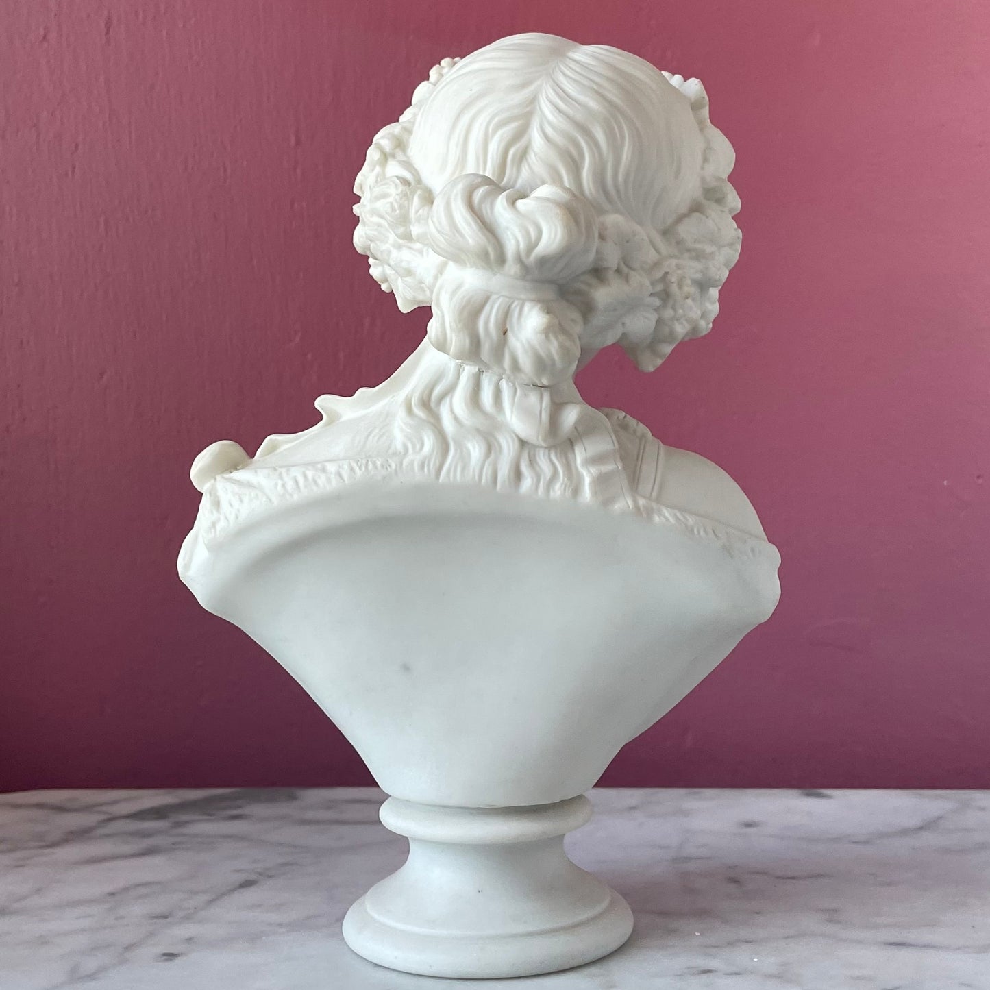 Victorian Parian Bust
