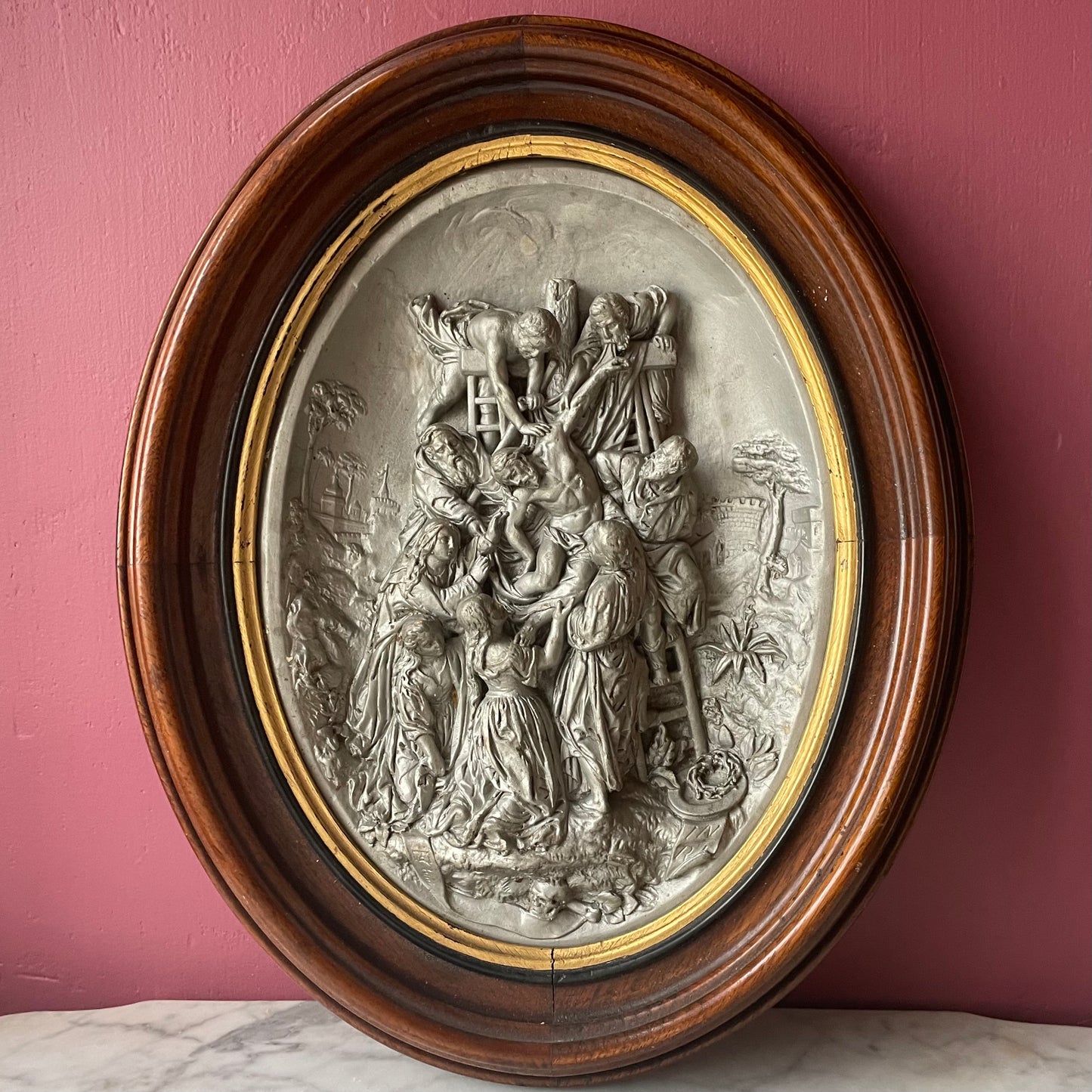 Descent from the Cross | Antique Plaster Cast