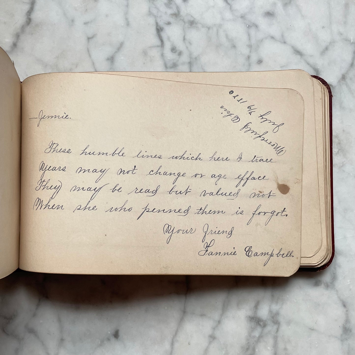 Victorian Autograph Album