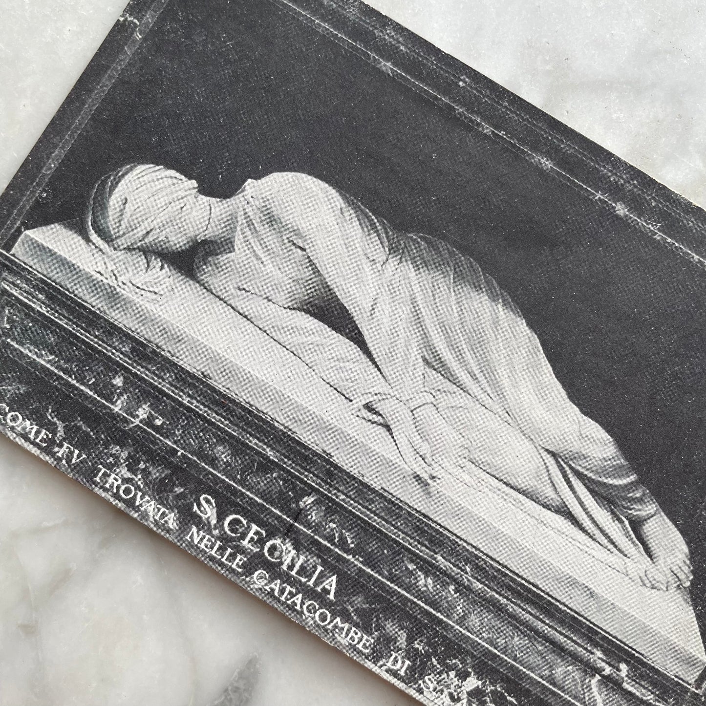 Antique St. Cecilia Postcard