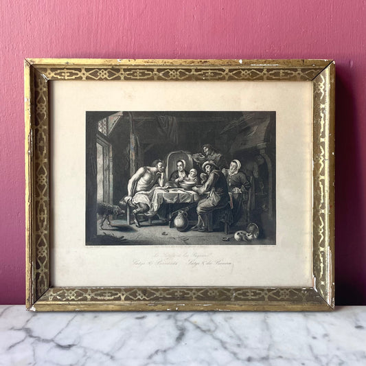 The Satyr & the Peasants | Victorian Framed Print