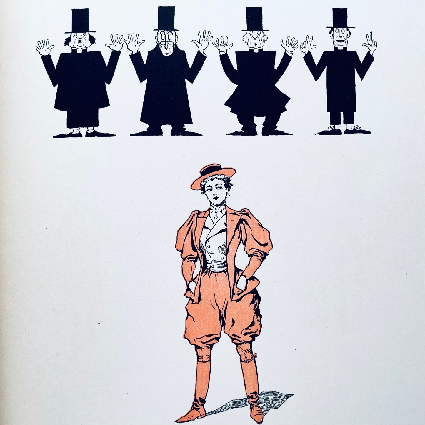 The Evolution of Woman | Women’s Rights Satire | Harry Whitney McVickar | 1896