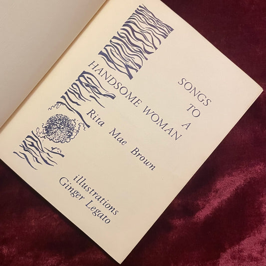 Songs to a Handsome Woman | Rita Mae Brown | 1973