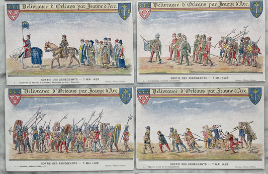 Antique Joan of Arc Postcards