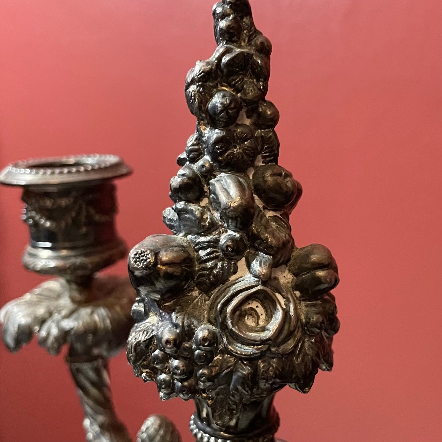 Vintage Cloven Hoof Candelabra