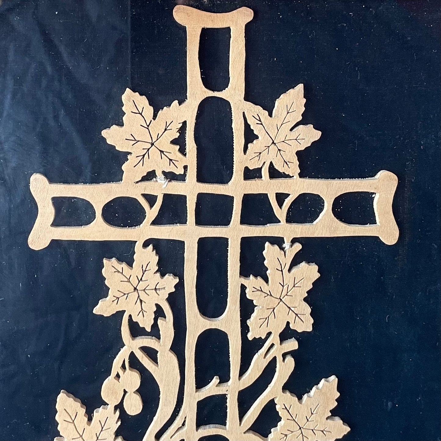 Victorian Scroll Saw Cross