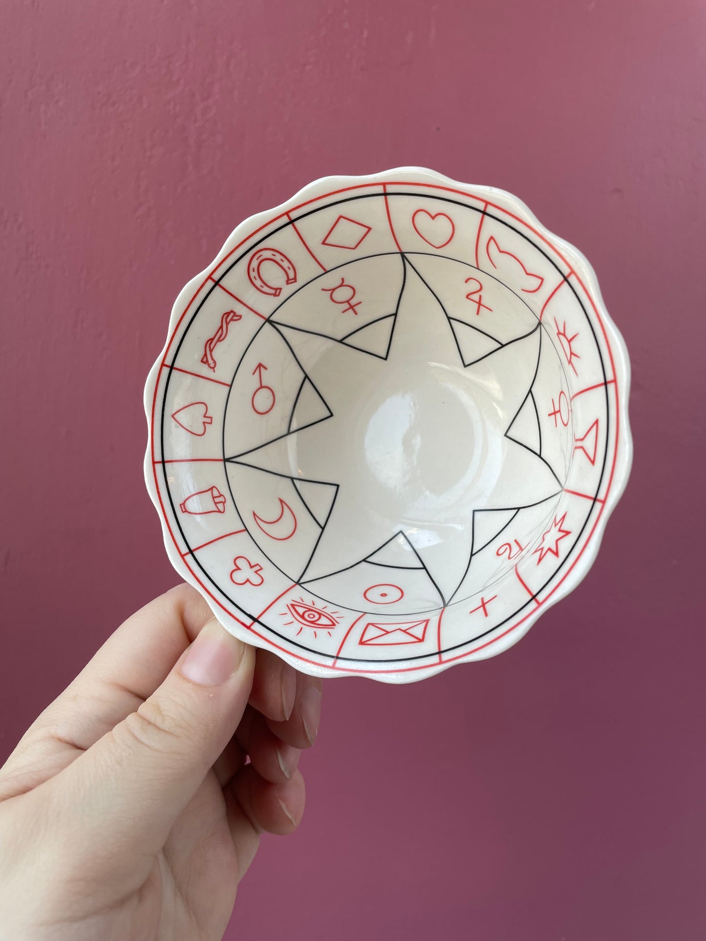 Vintage Cup of Destiny | Fortune Telling Cup