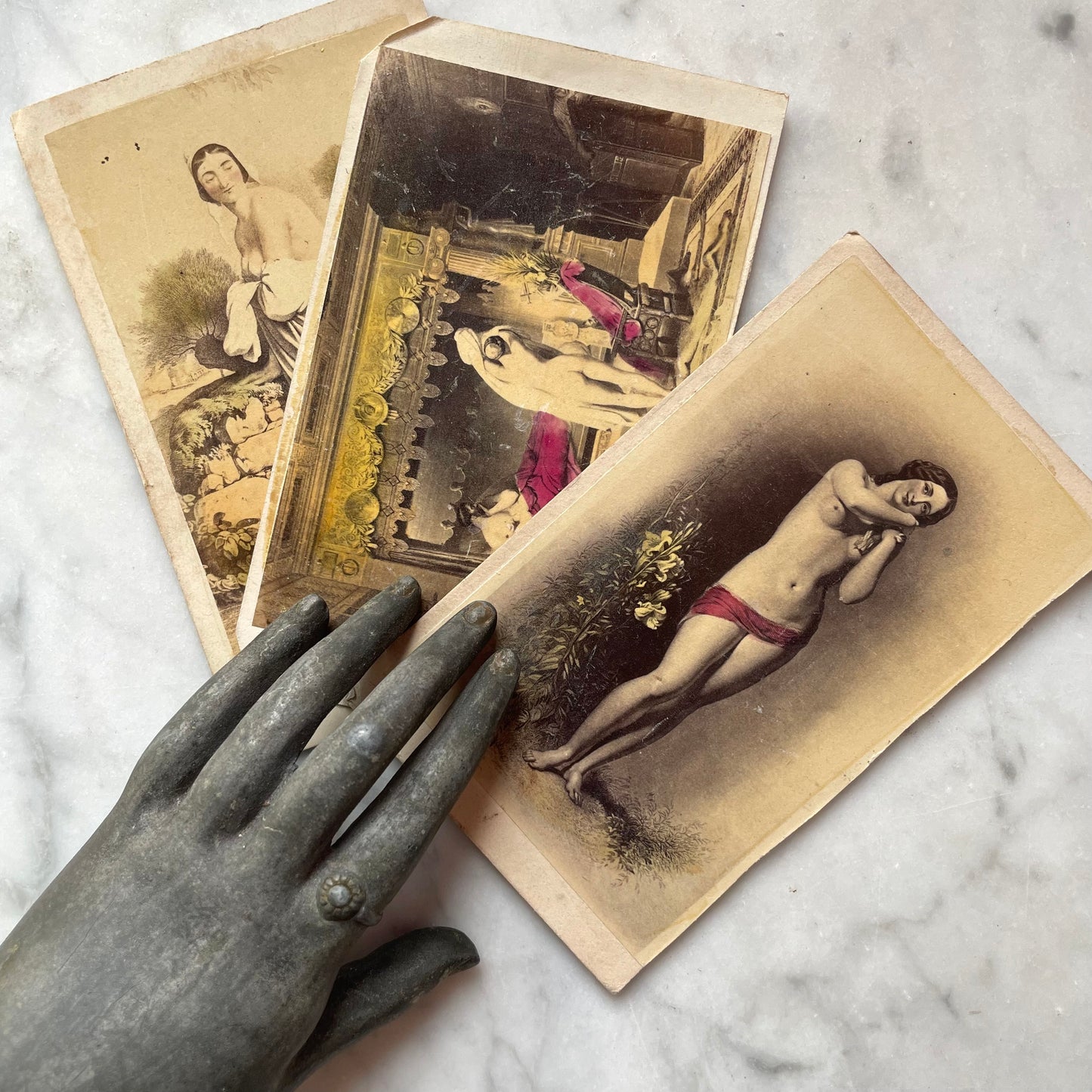 Erotic Victorian Carte de Visite Album Filler