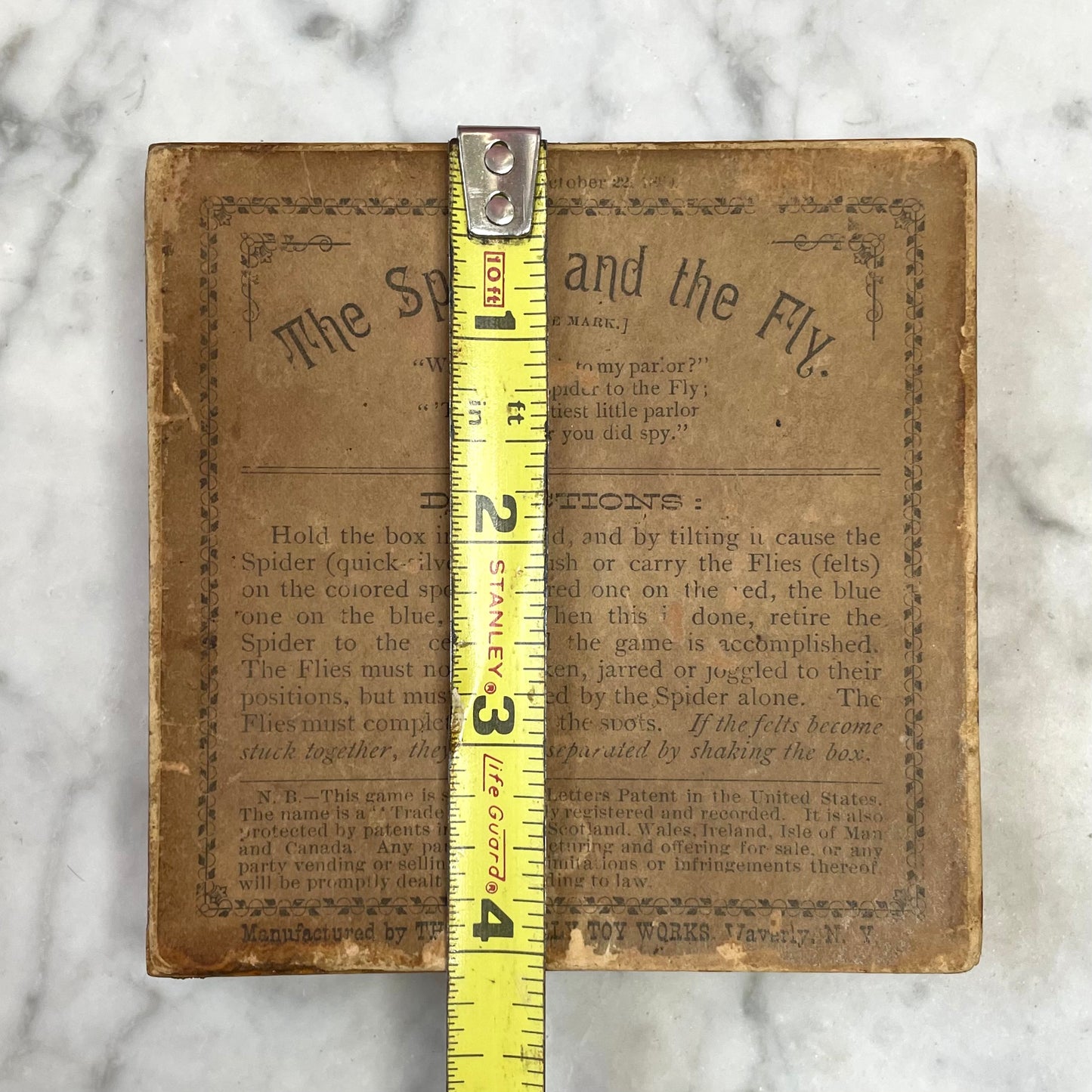 Spider & the Fly | Victorian Dexterity Game