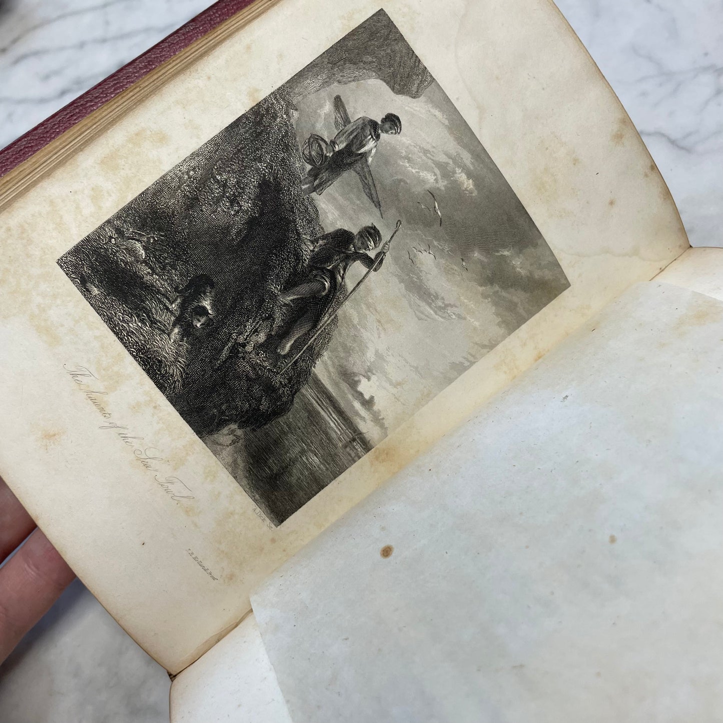 The Token & Atlantic Souvenir, 1840 | Victorian Leatherbound Gift Book