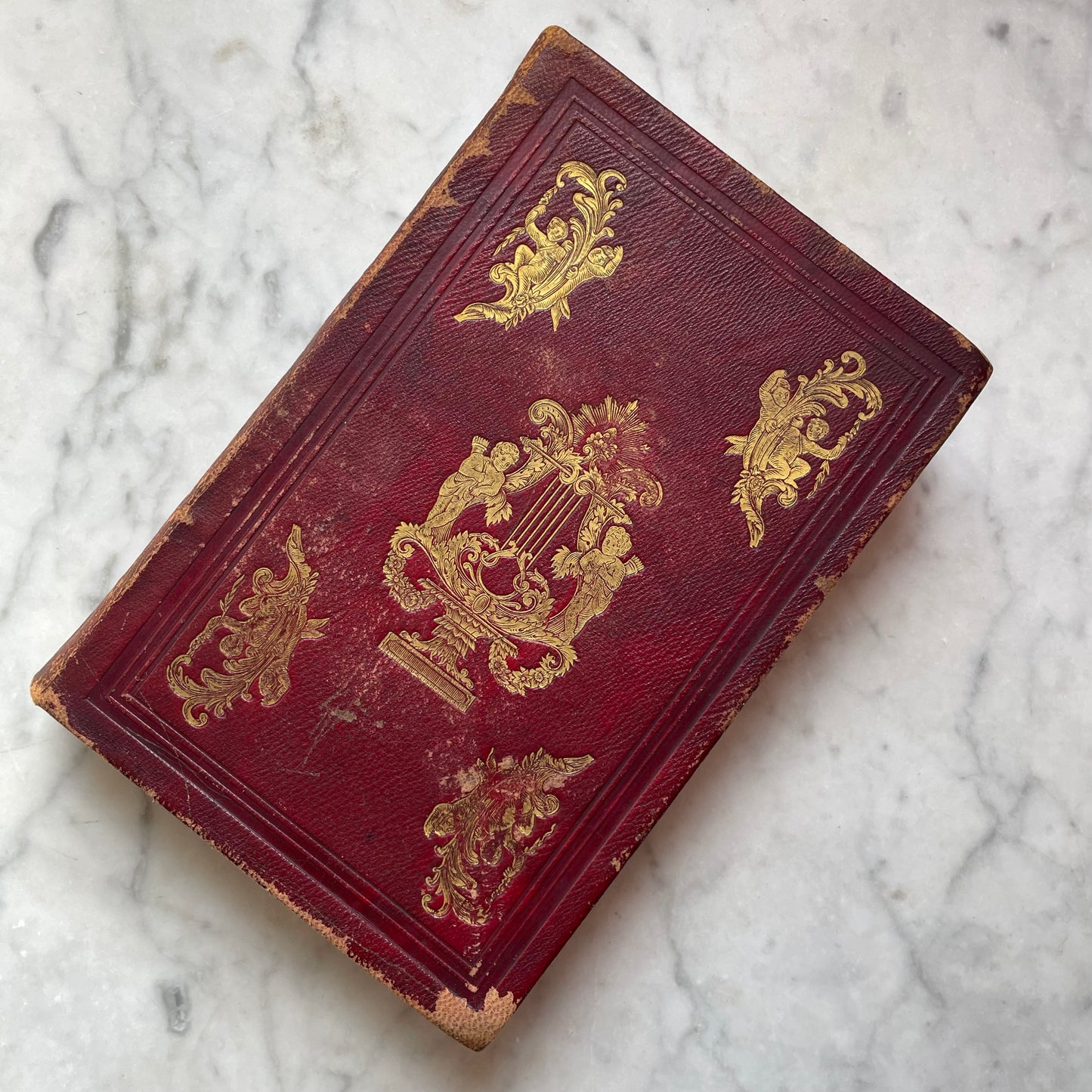 The Token & Atlantic Souvenir, 1840 | Victorian Leatherbound Gift Book