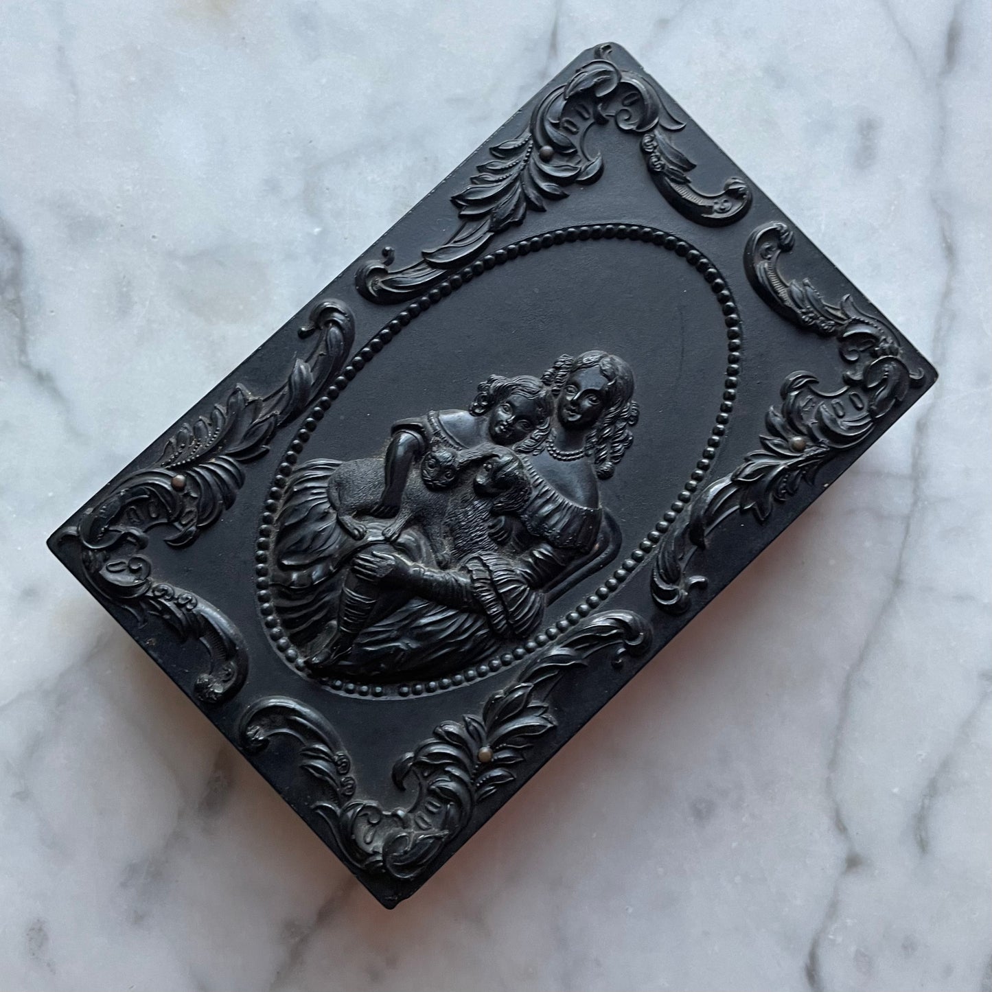 Four Ambrotype Photos in Thermoplastic Case