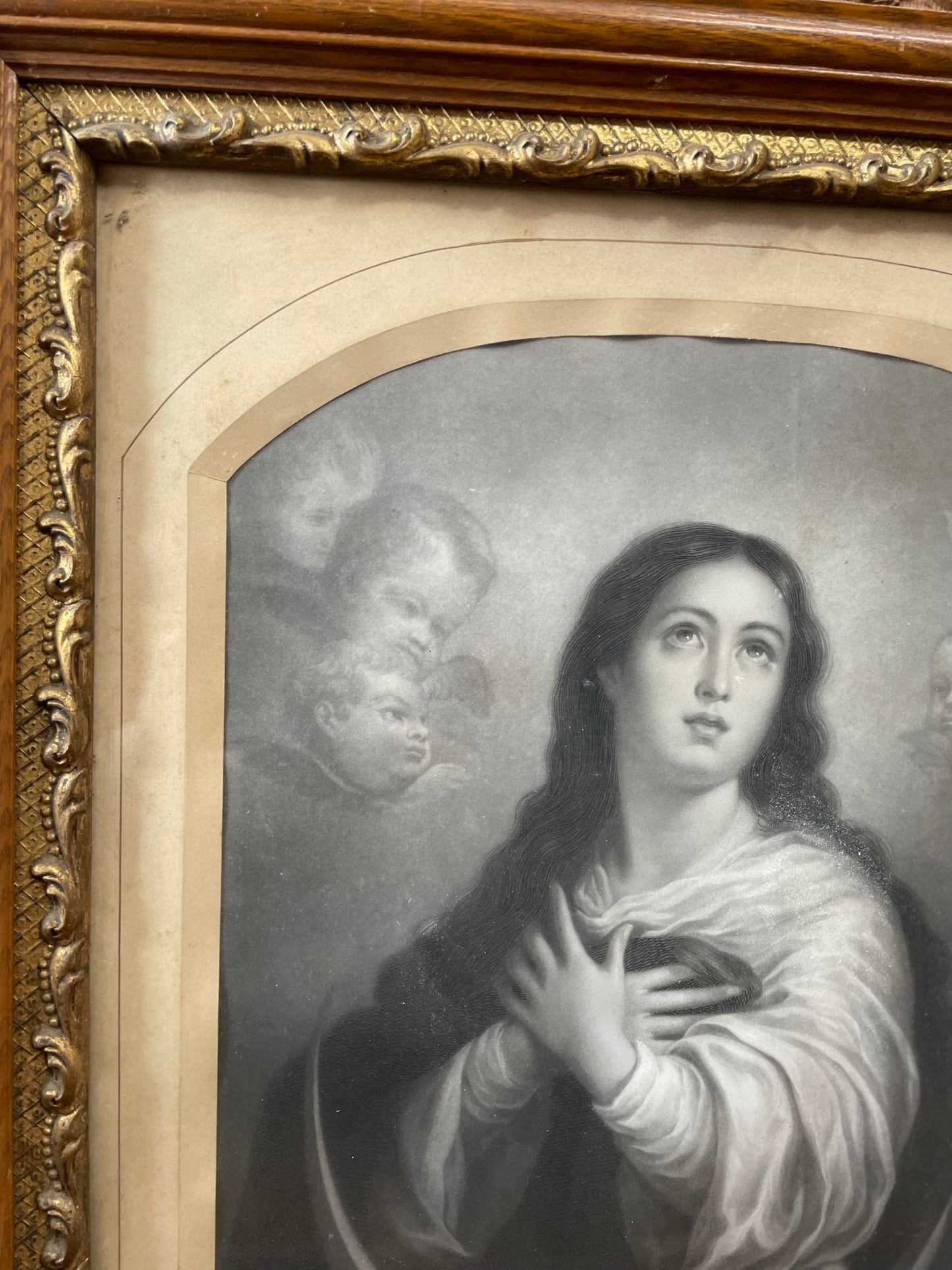 Immaculate Conception Victorian Framed Print