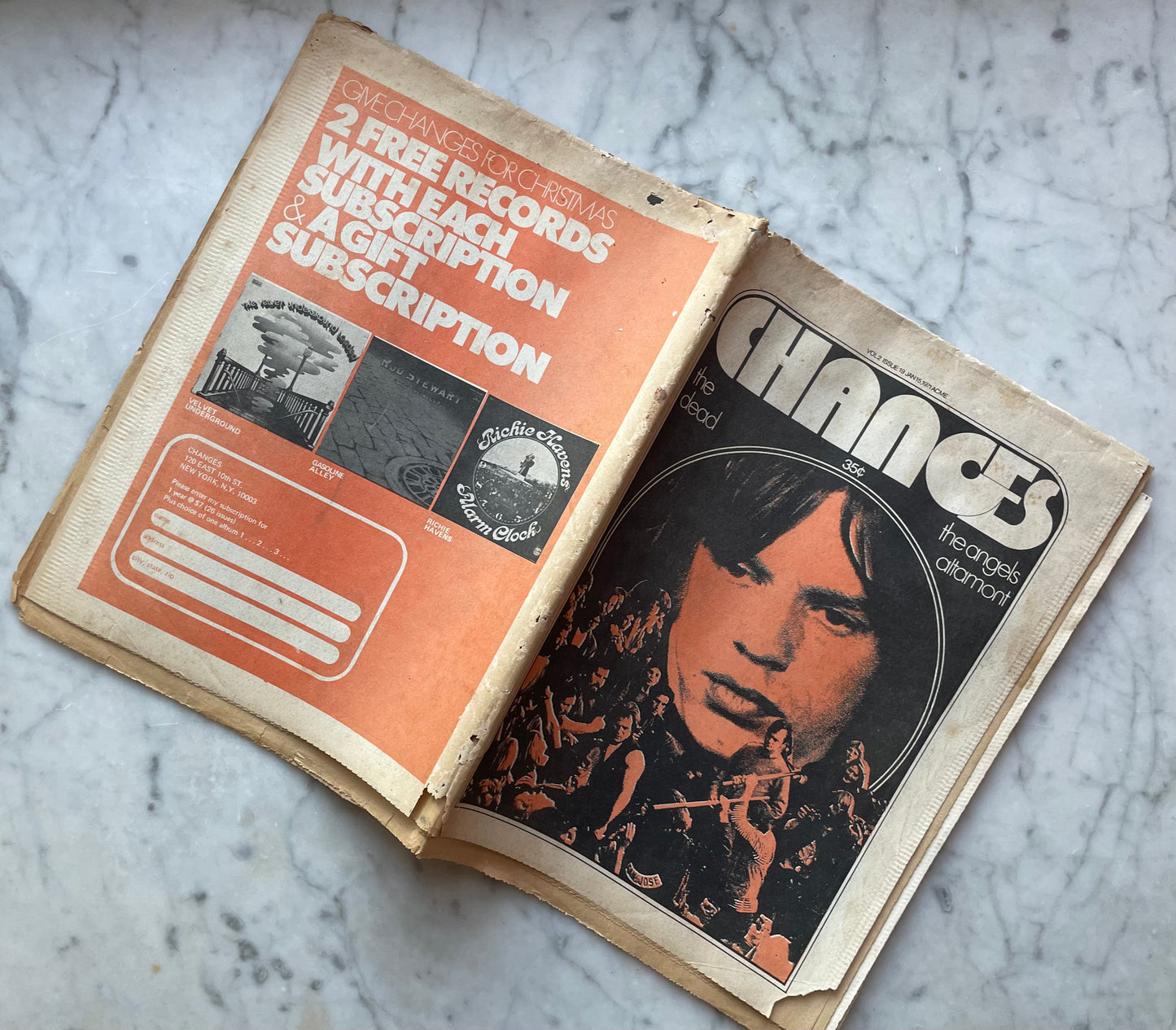 Changes Magazine, January 15, 1971, Vol. 2, Issue 19