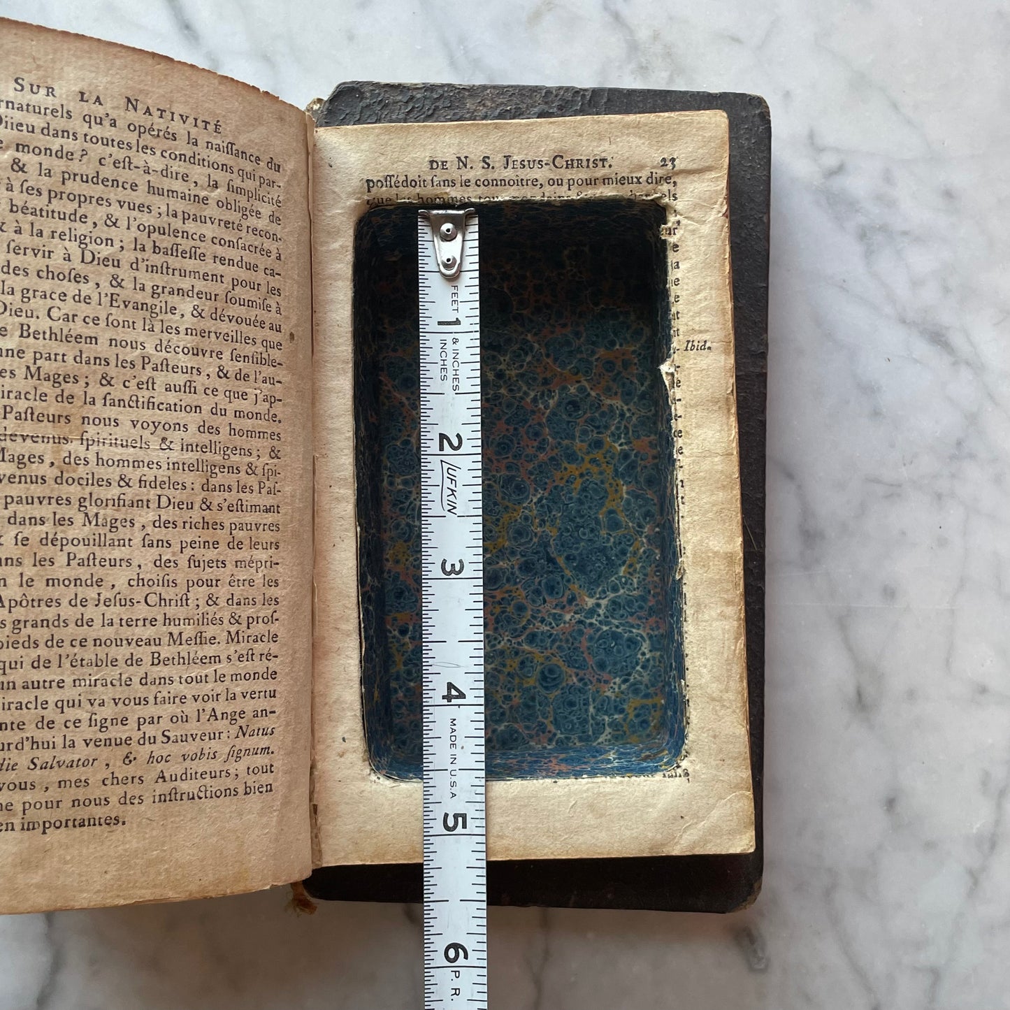 Antique Hollow Book Safe