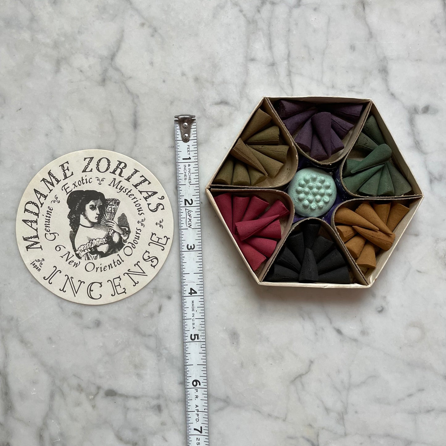 Vintage Madame Zorita’s Incense 1970s