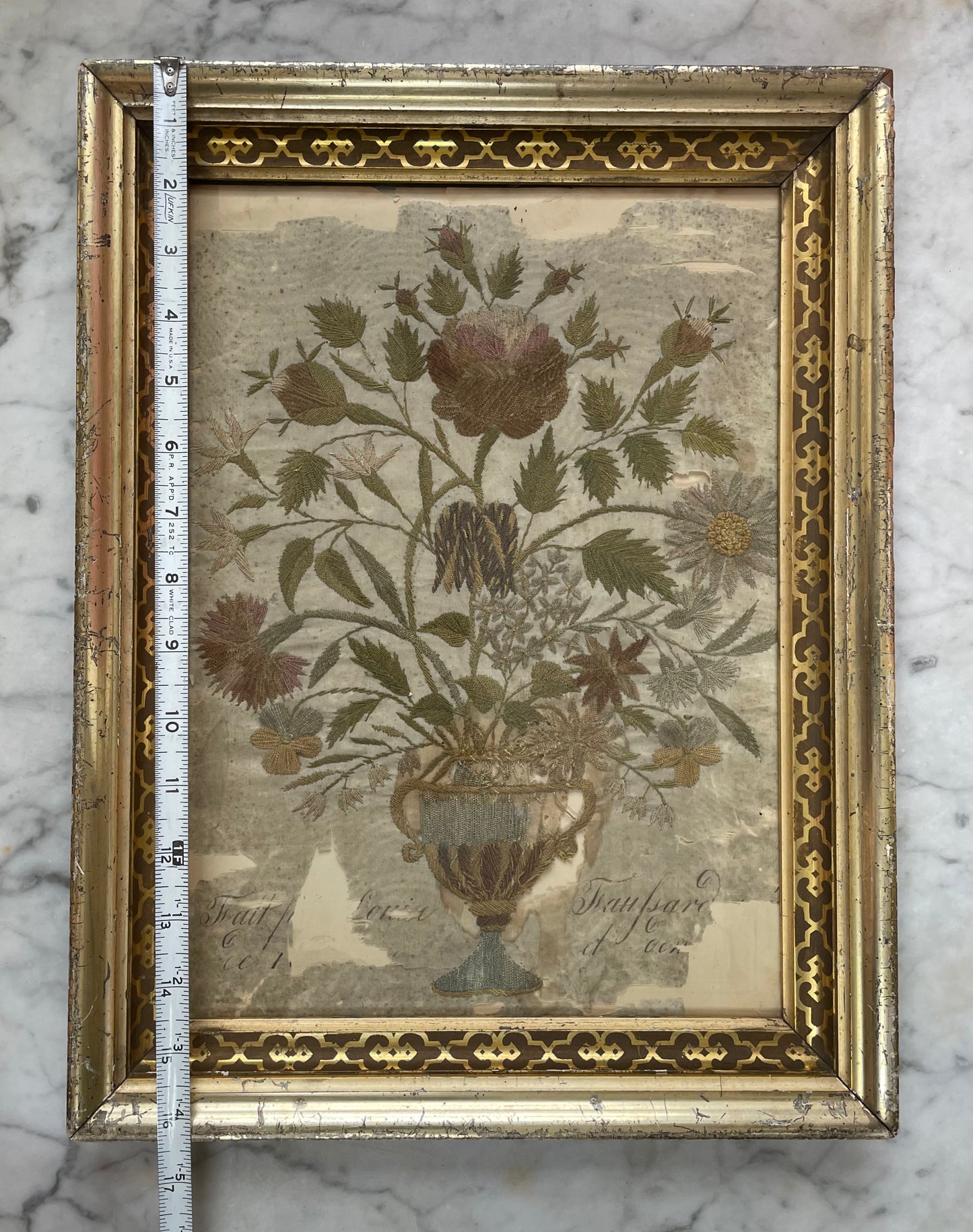 Early Victorian Floral Embroidery