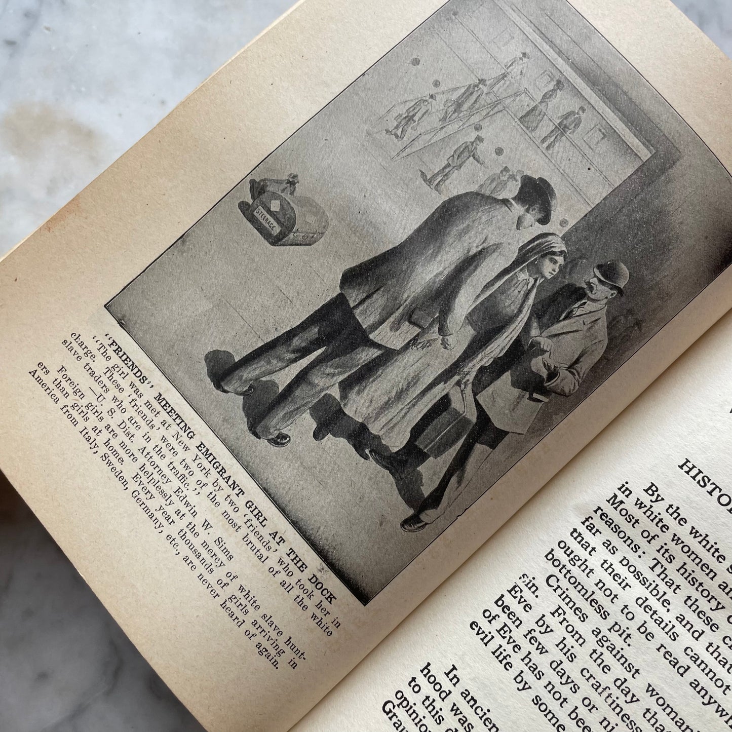 Fighting the Traffic in Young Girls or War on the White Slave Trade by Ernest A. Bell, 1911