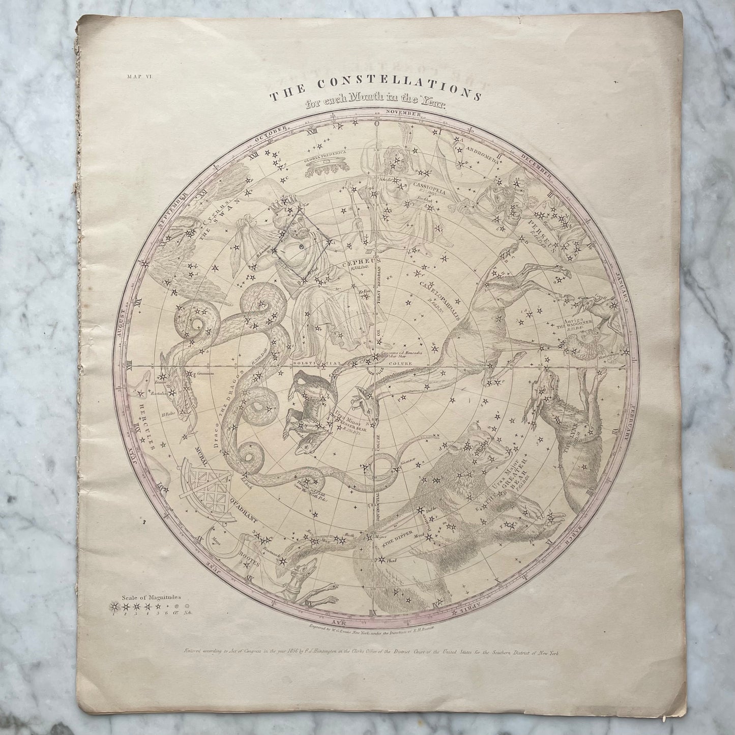 Atlas Designed to Illustrate Burritt’s Geography of the Heavens, 1856