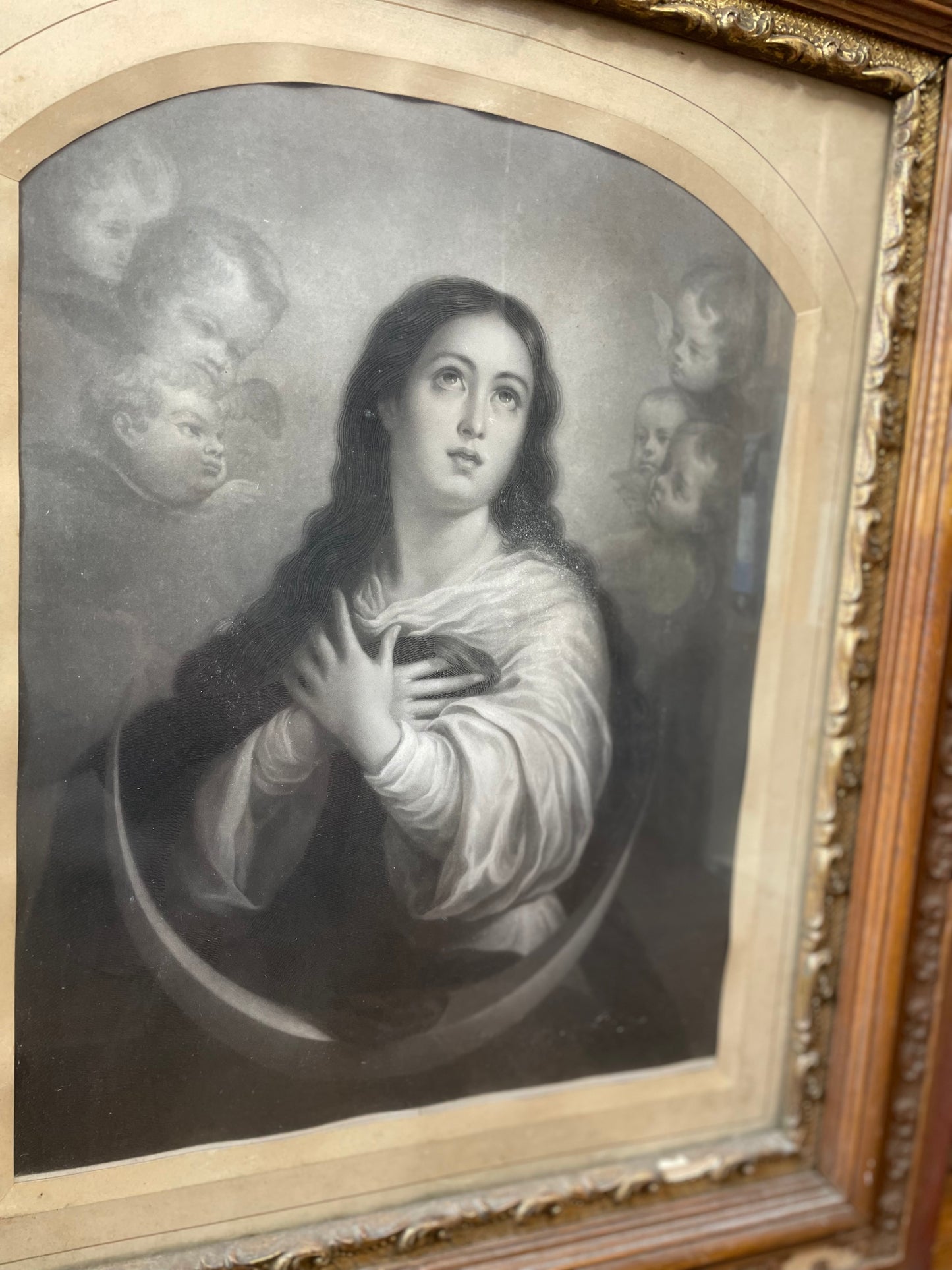 Immaculate Conception Victorian Framed Print