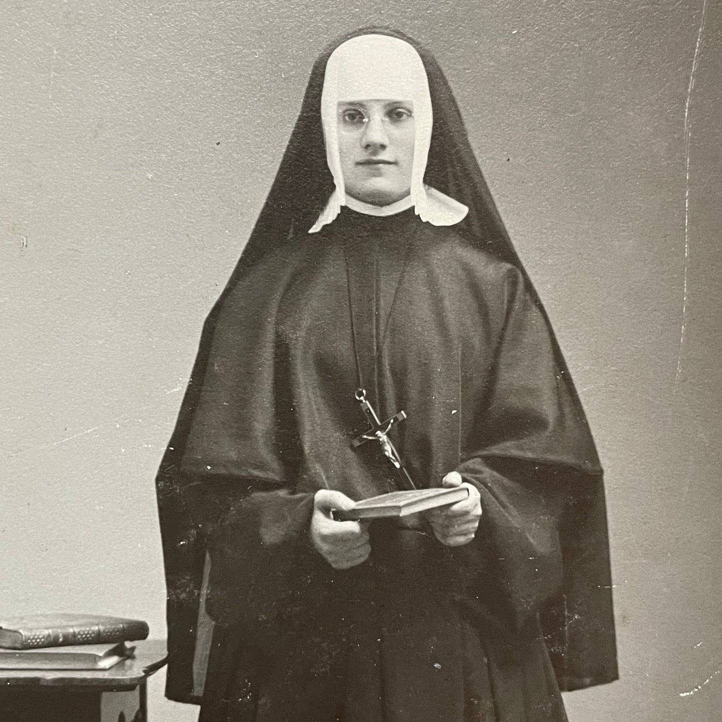 Antique Nun Portrait