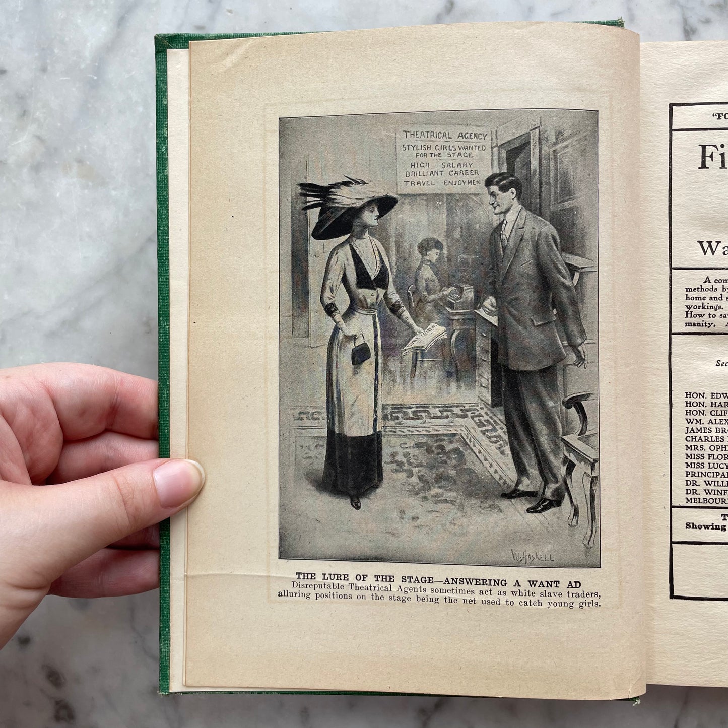 Fighting the Traffic in Young Girls or War on the White Slave Trade by Ernest A. Bell, 1911