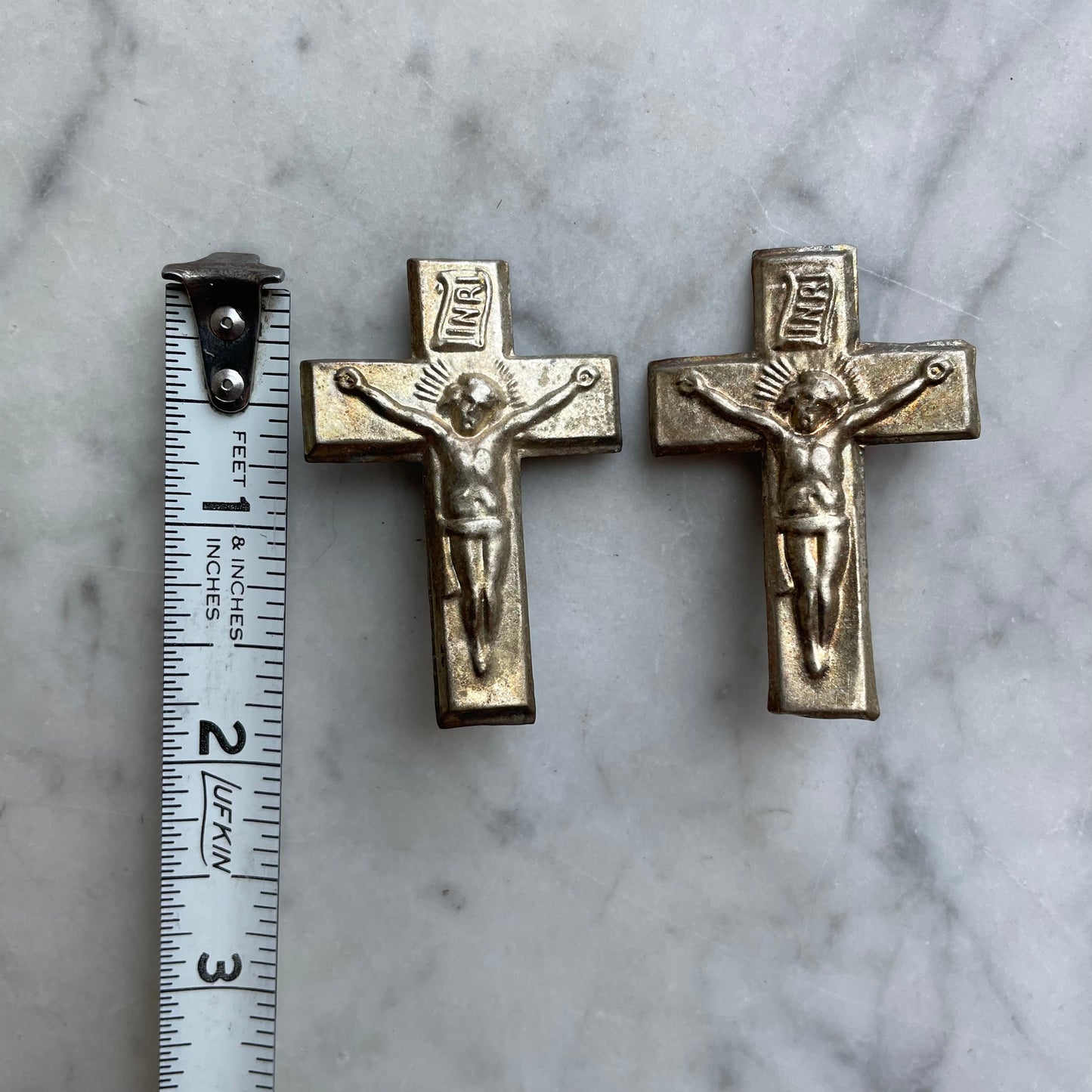Crucifix Shaped Casket Ornaments