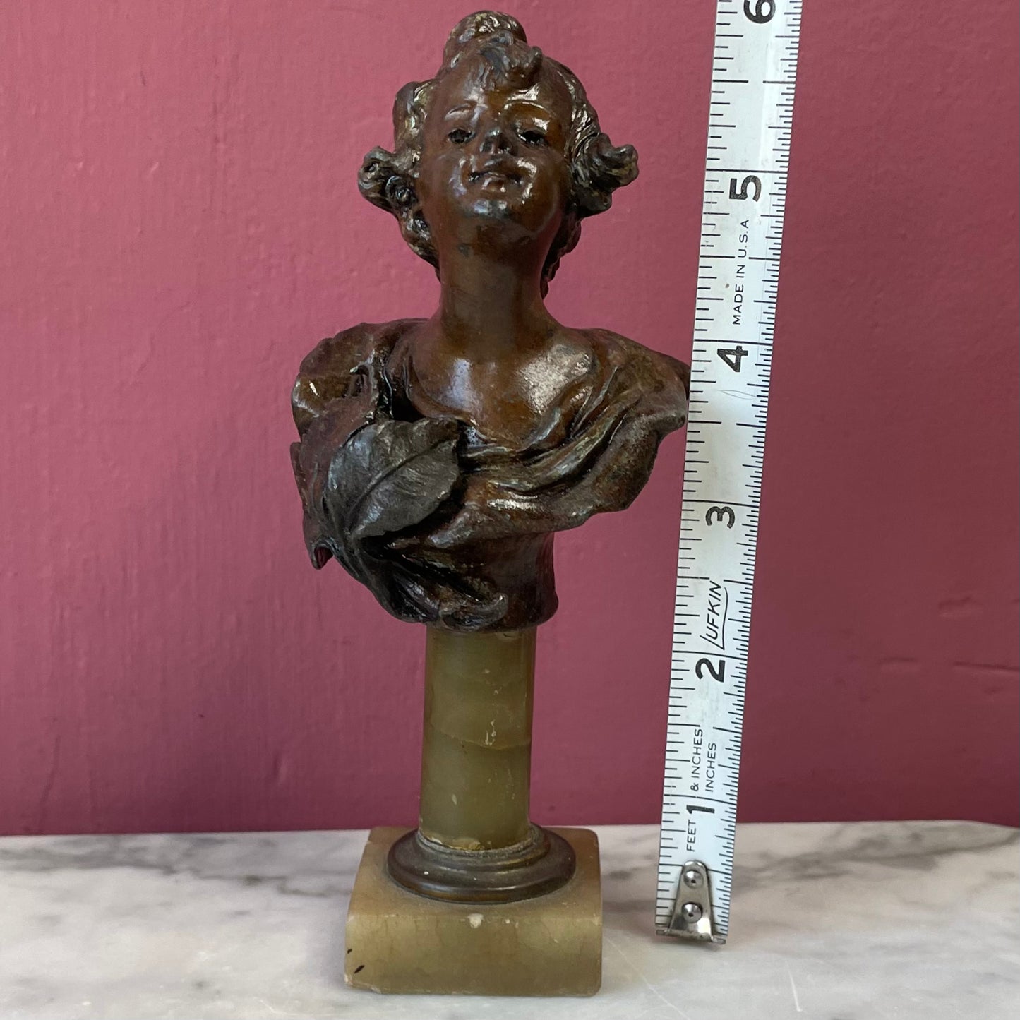 La Rosa - Art Nouveau Miniature Bust