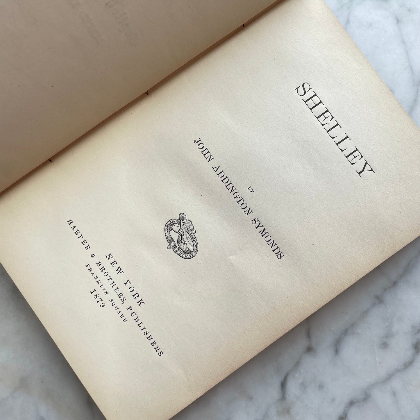 Biography of Shelley by John Addington Symonds, 1897